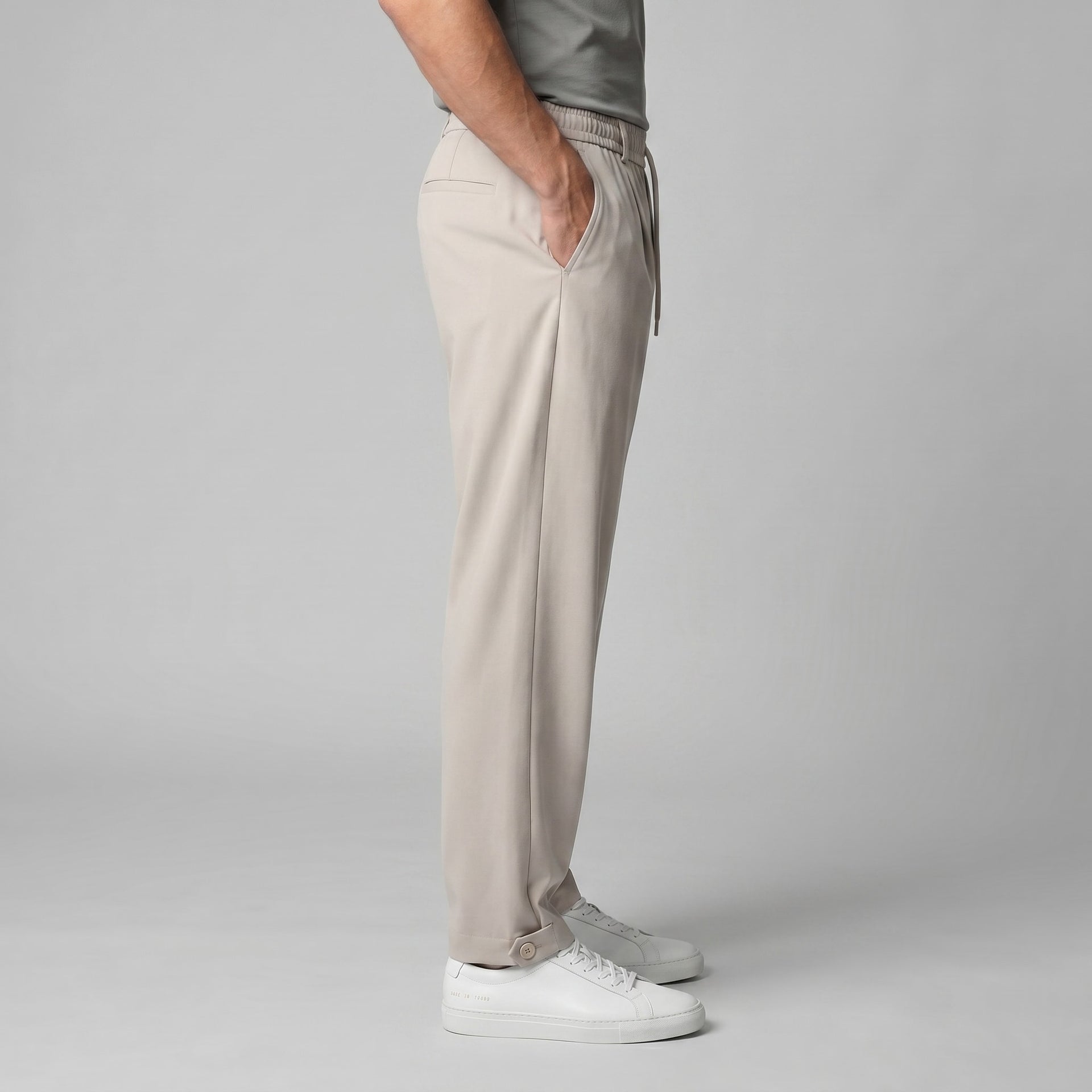 Wallace Drawstring Tapered Pants