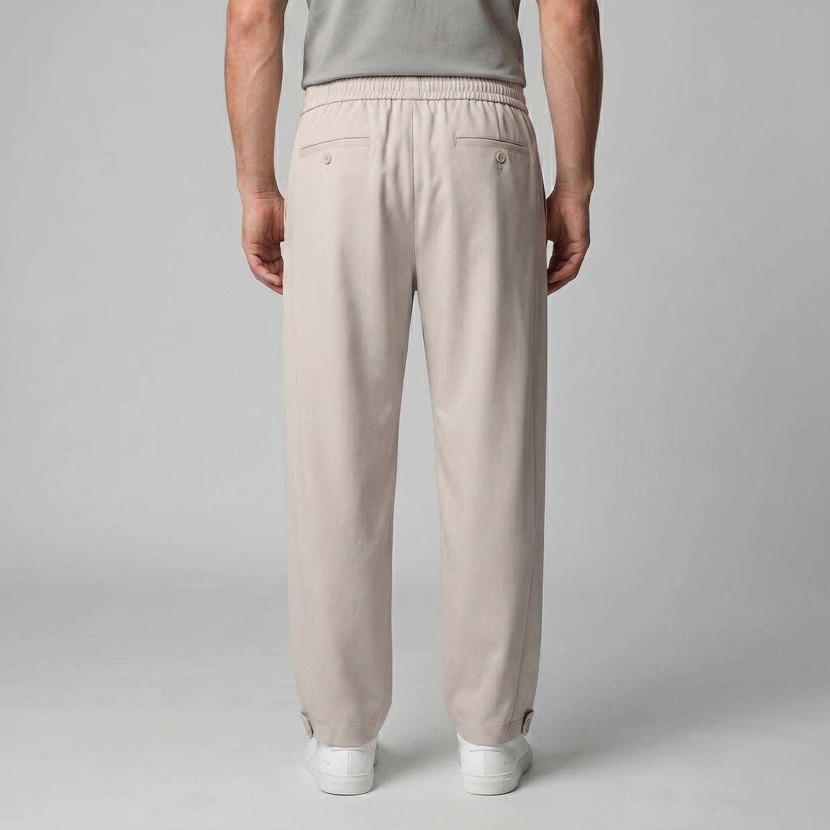 Wallace Drawstring Tapered Pants