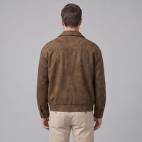 Horton Faux Leather Relaxed Fit Jacket