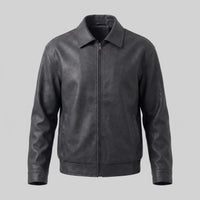 Horton Faux Leather Relaxed Fit Jacket