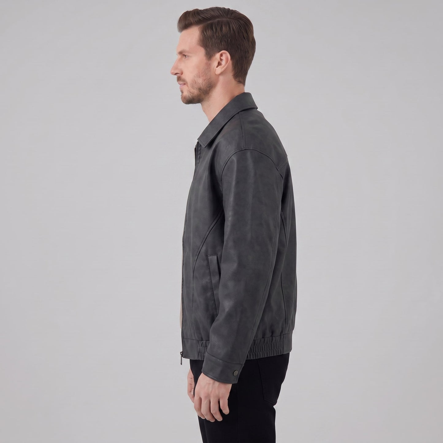 Horton Faux Leather Relaxed Fit Jacket_3