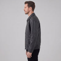 Horton Faux Leather Relaxed Fit Jacket