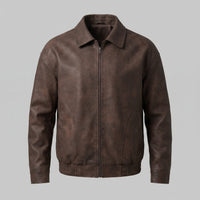 Horton Faux Leather Relaxed Fit Jacket