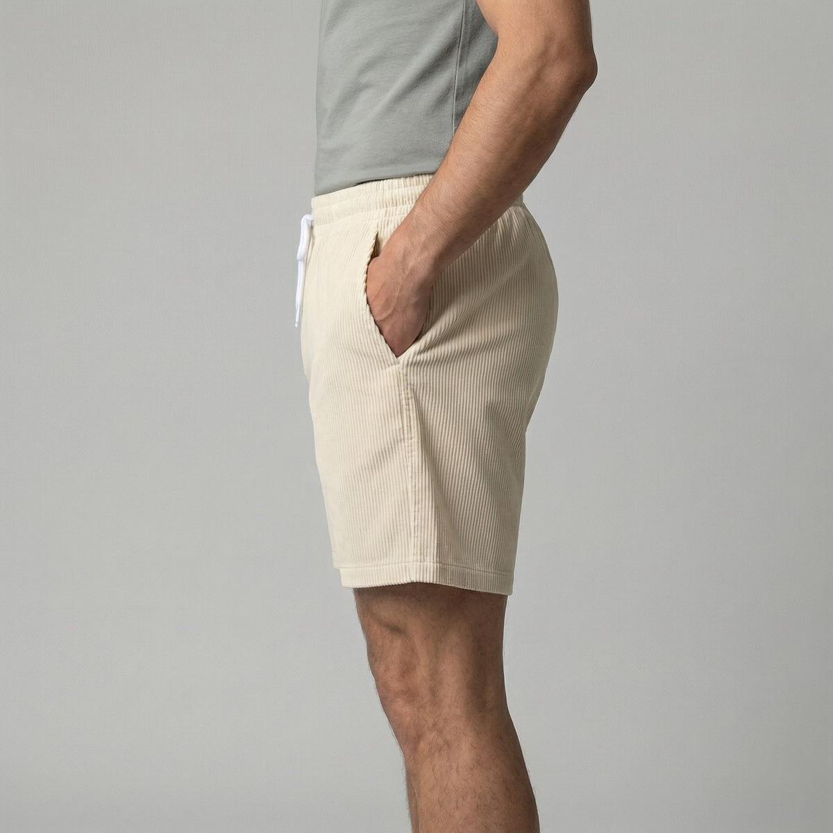 Fulton Corduroy Drawstring Shorts
