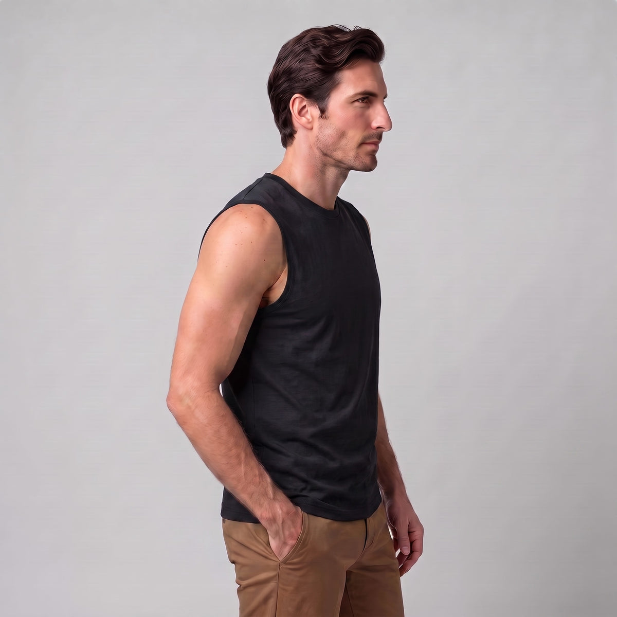 Aspen Relaxed Fit Cotton Tank Top