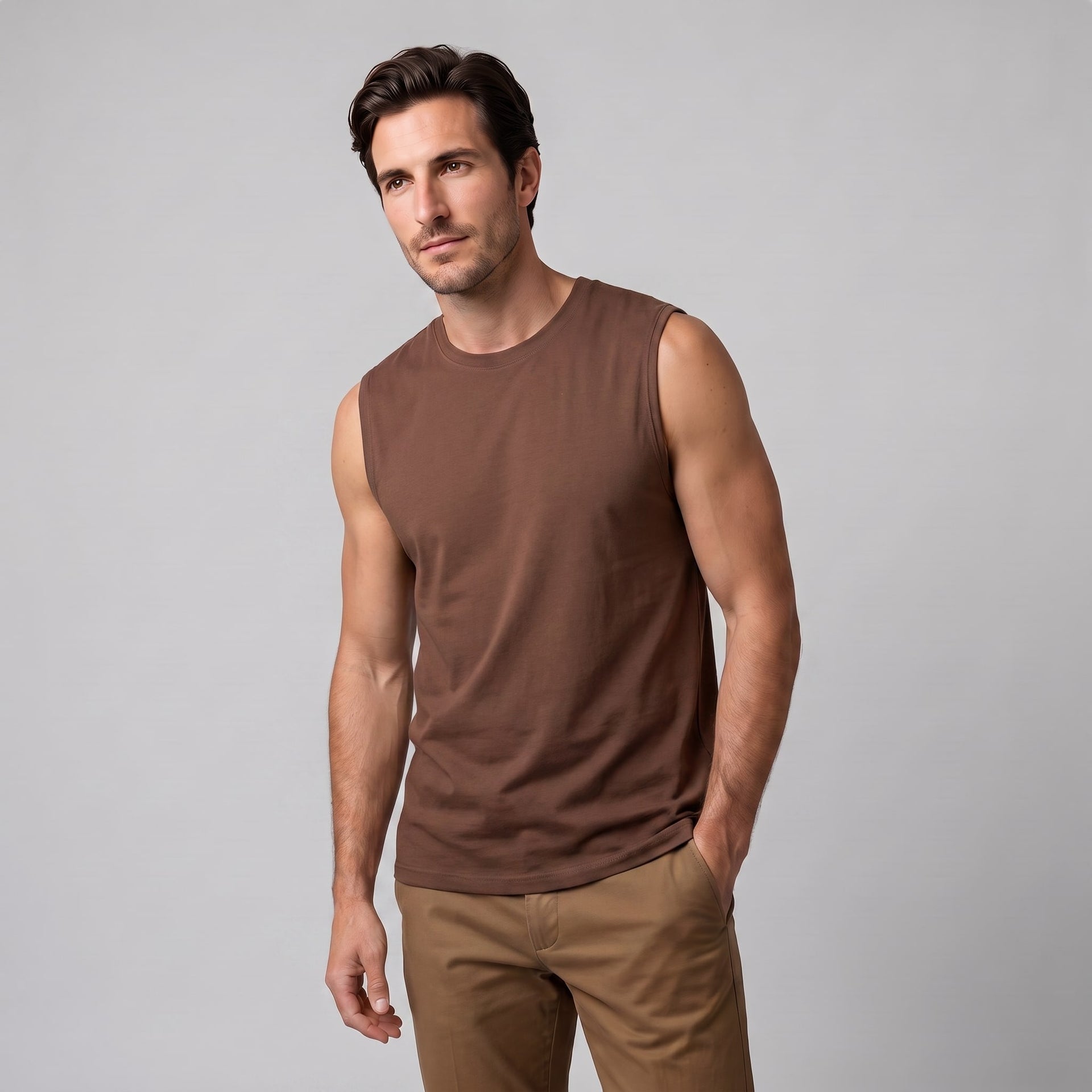 Aspen Relaxed Fit Cotton Tank Top