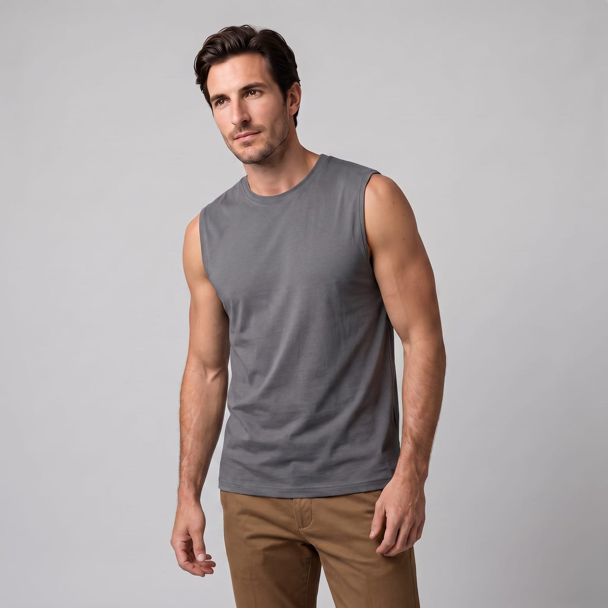 Aspen Relaxed Fit Cotton Tank Top