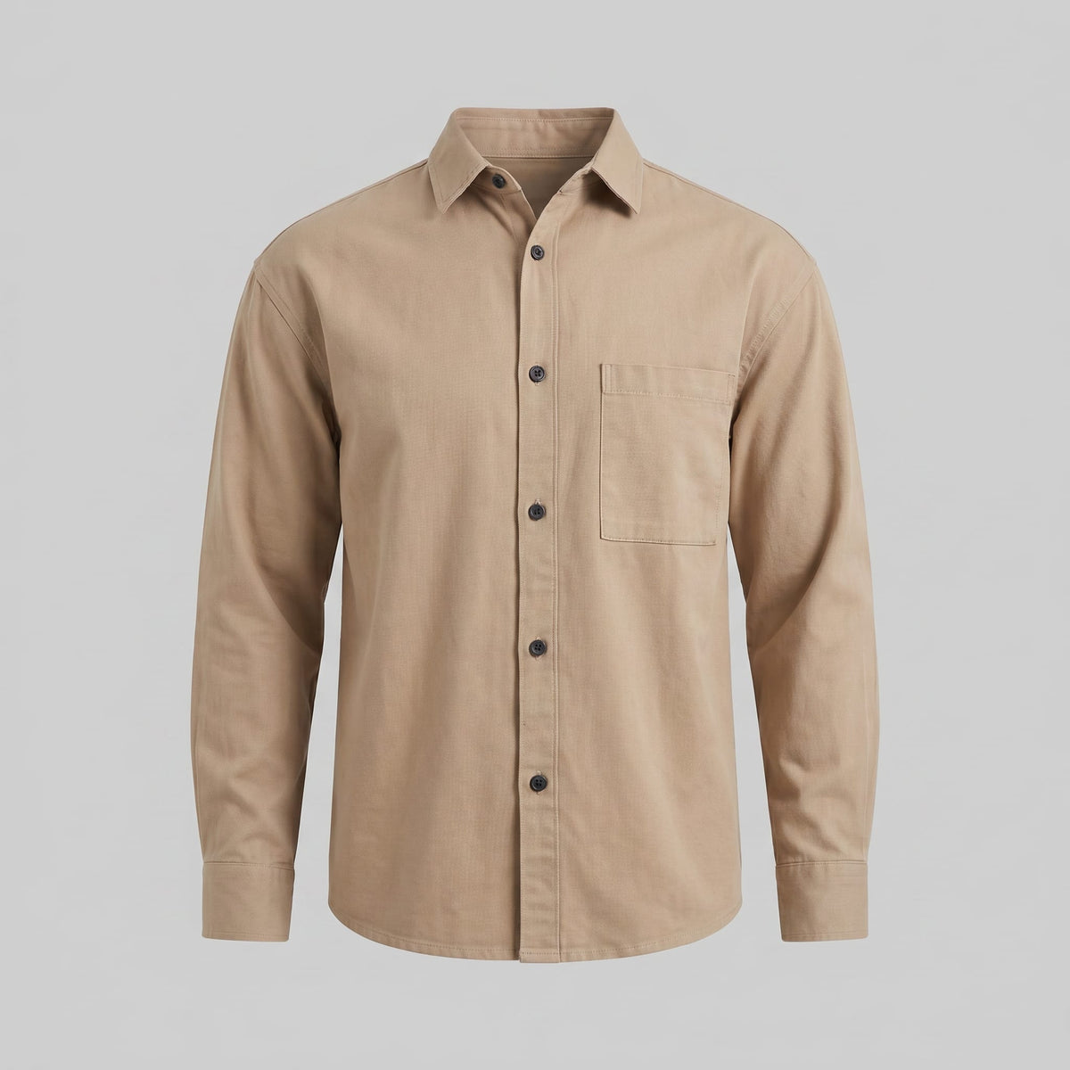 Hoskins Oversized Patch Pocket Overshirt_14