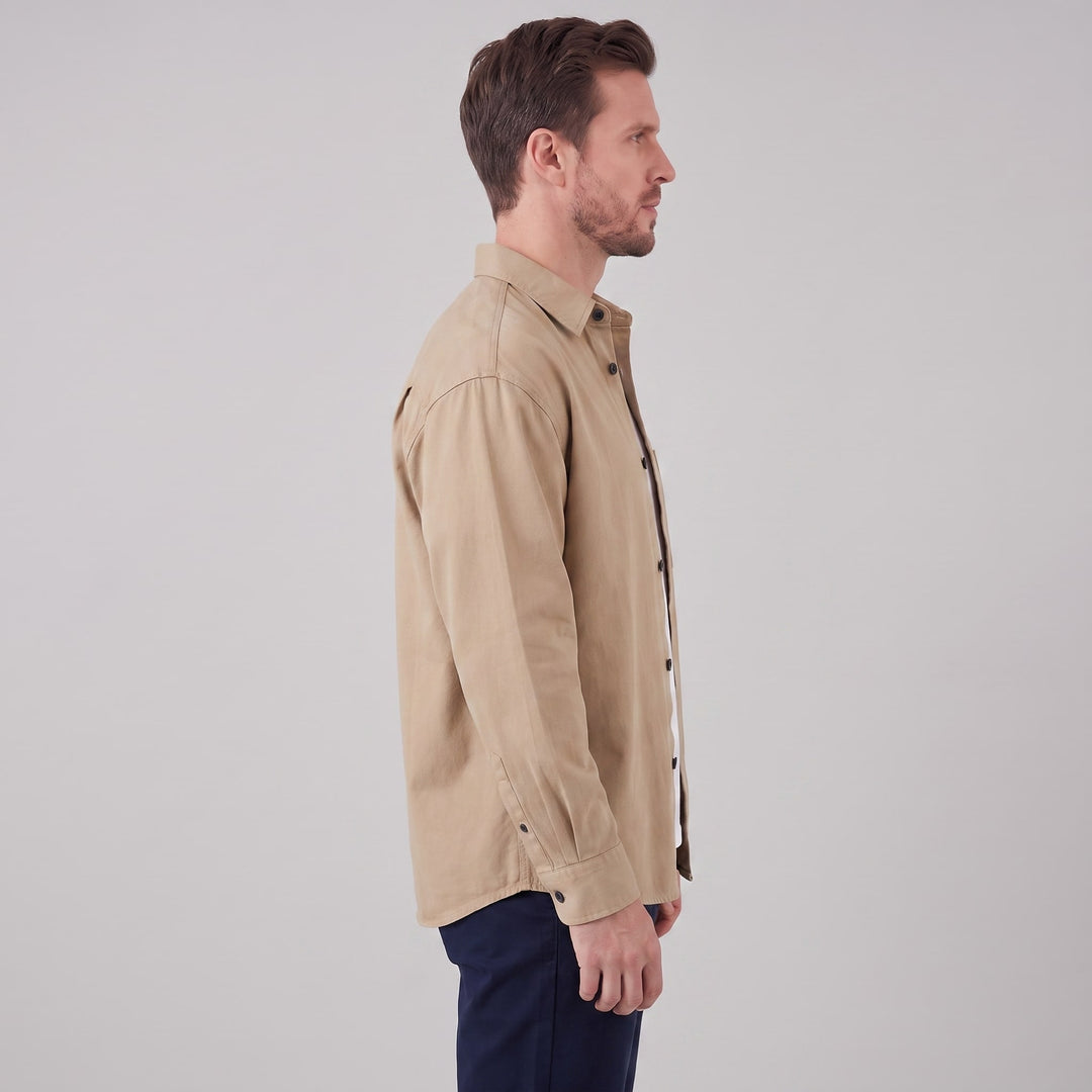 Hoskins Oversized Patch Pocket Overshirt