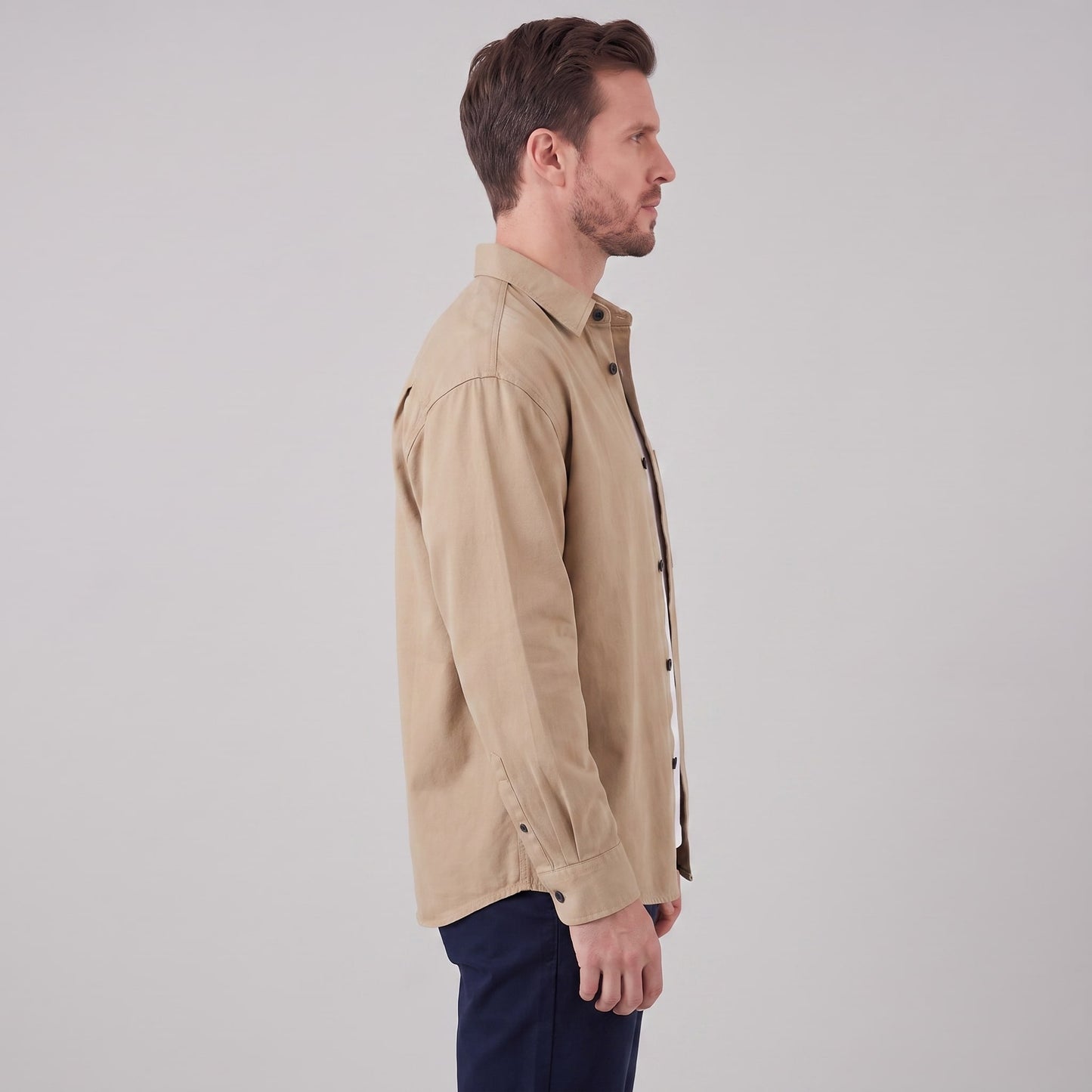 Hoskins Oversized Patch Pocket Overshirt_16