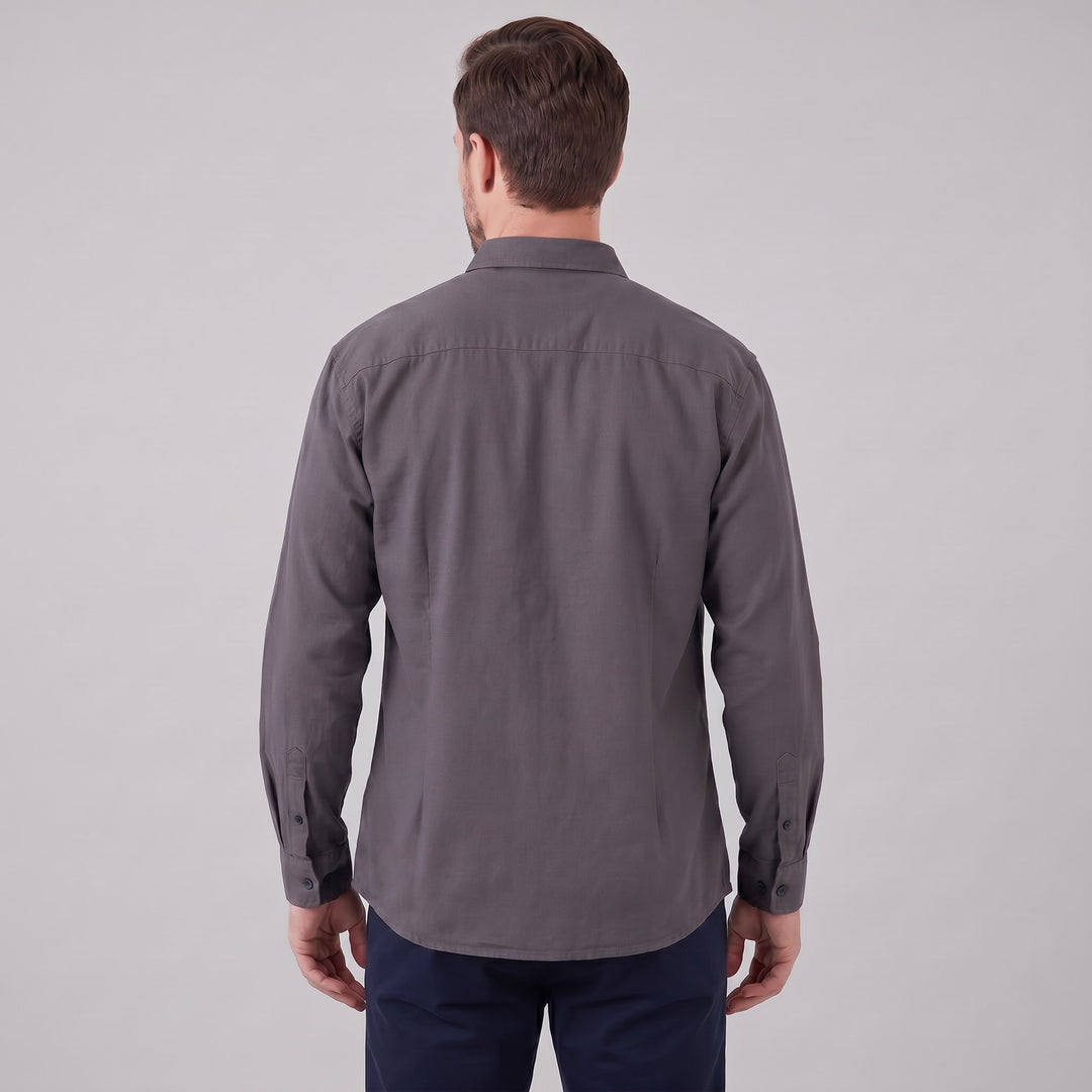 Hoskins Oversized Patch Pocket Overshirt