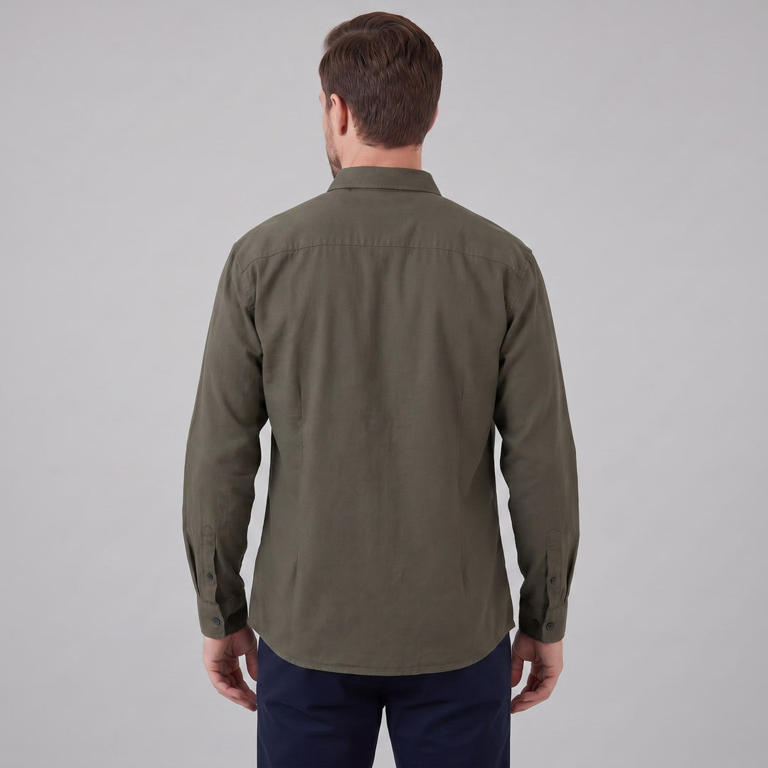 Hoskins Oversized Patch Pocket Overshirt