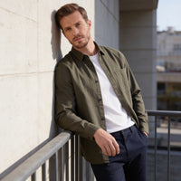 Hoskins Oversized Patch Pocket Overshirt