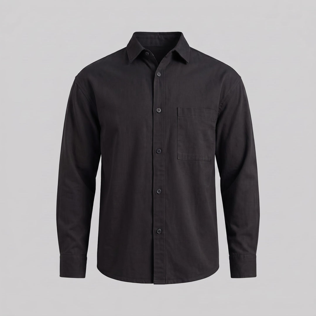 Hoskins Oversized Patch Pocket Overshirt