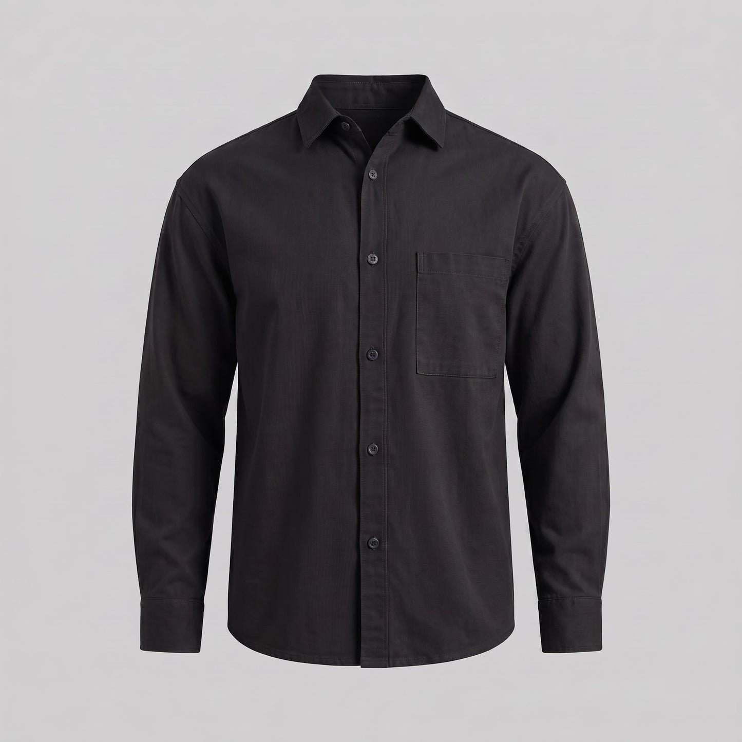Hoskins Oversized Patch Pocket Overshirt_32