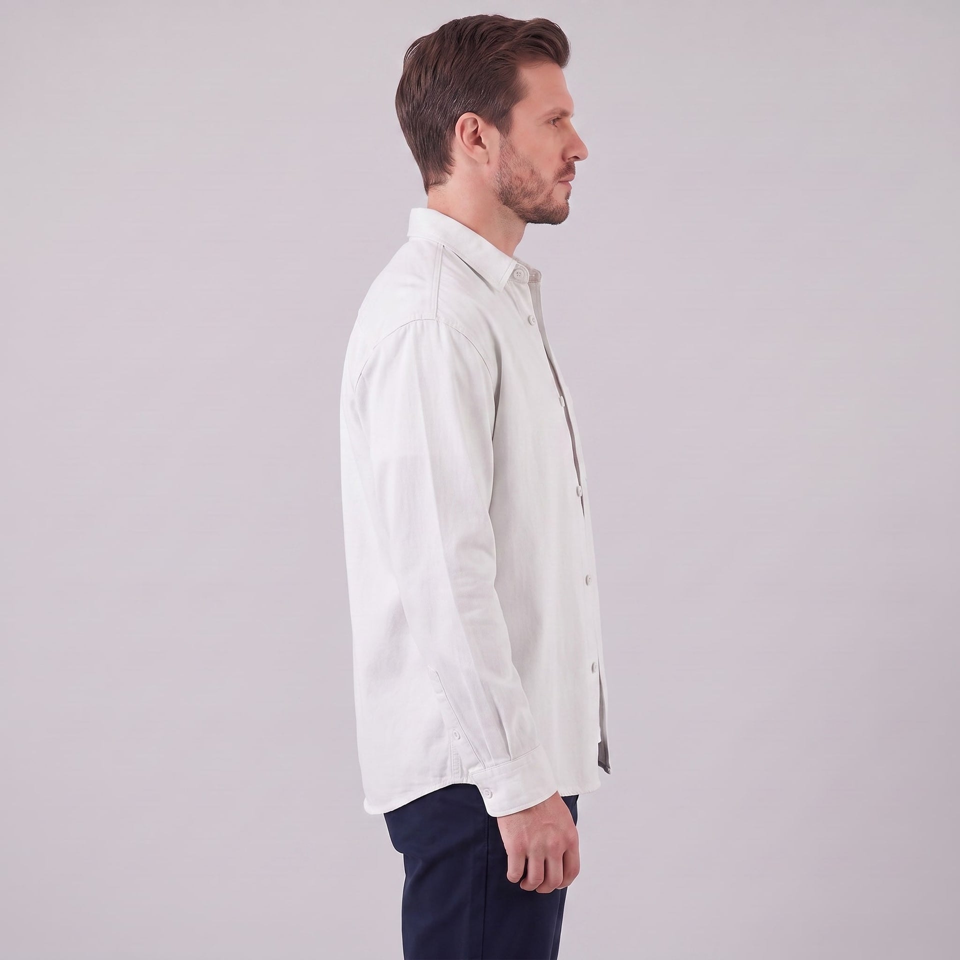 Hoskins Oversized Patch Pocket Overshirt