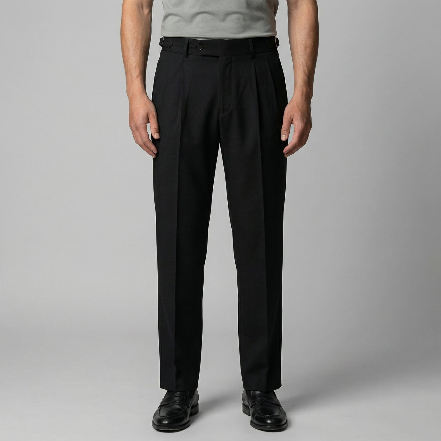 Winslow Pleated Straight Leg Pants_16