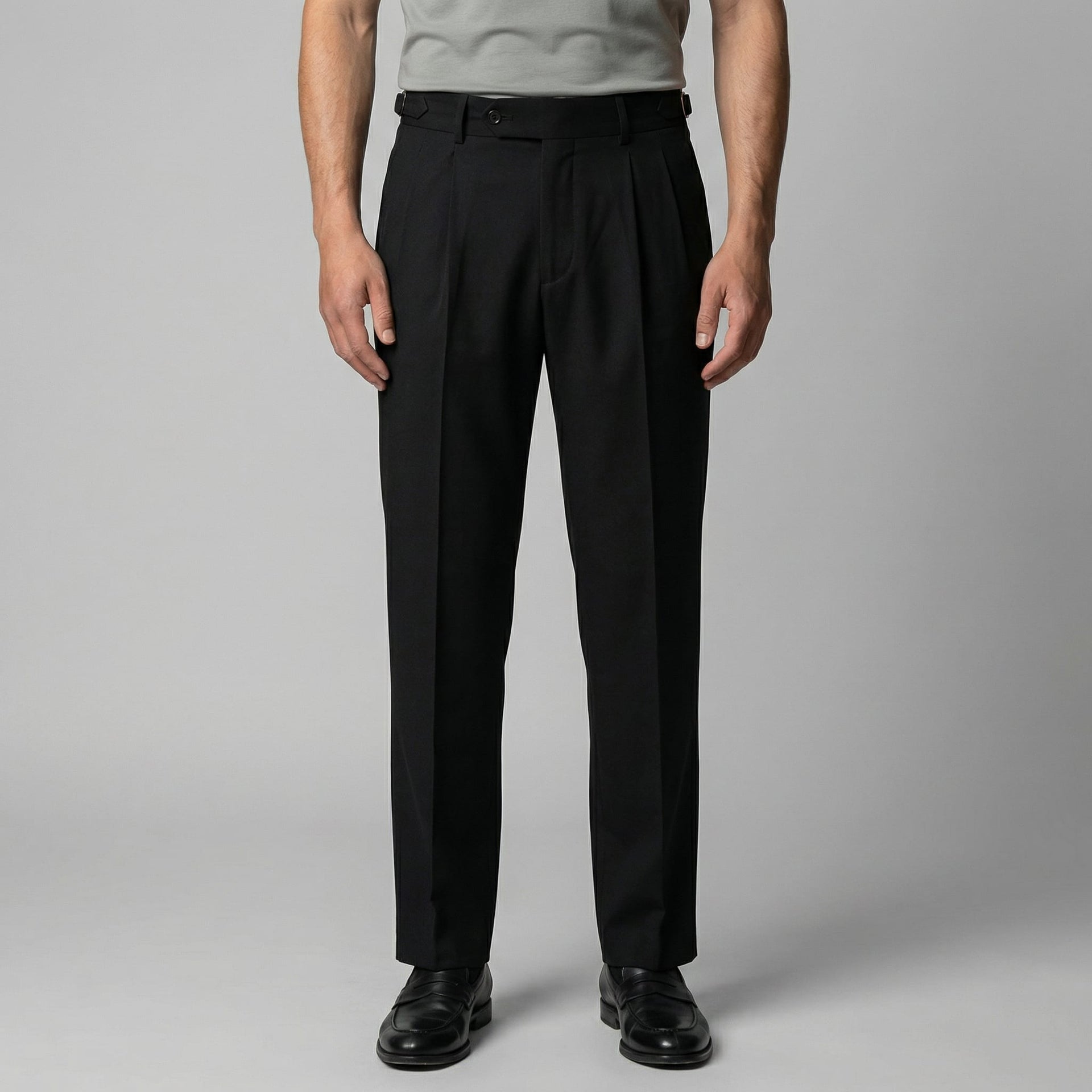Winslow Pleated Straight Leg Pants