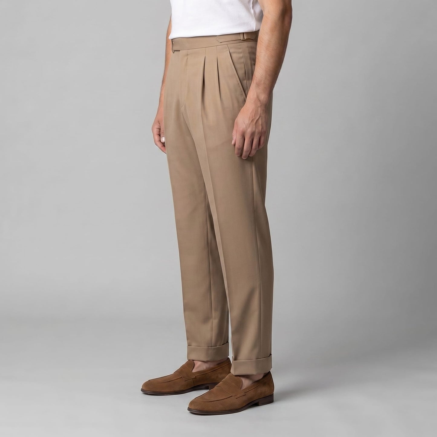 Winslow Pleated Straight Leg Pants_2