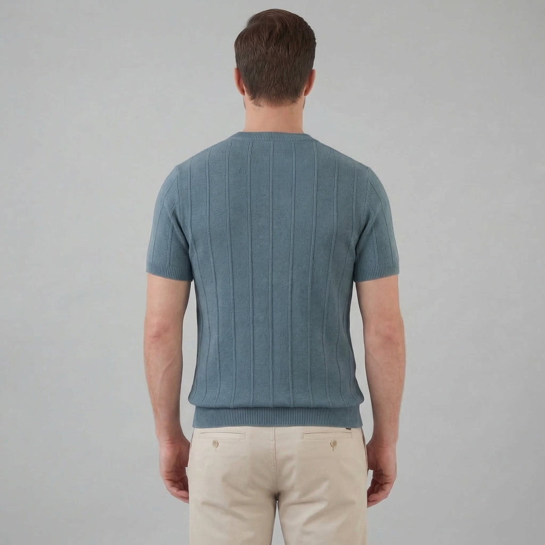 Carter Cotton Blend Rib Knit T-Shirt