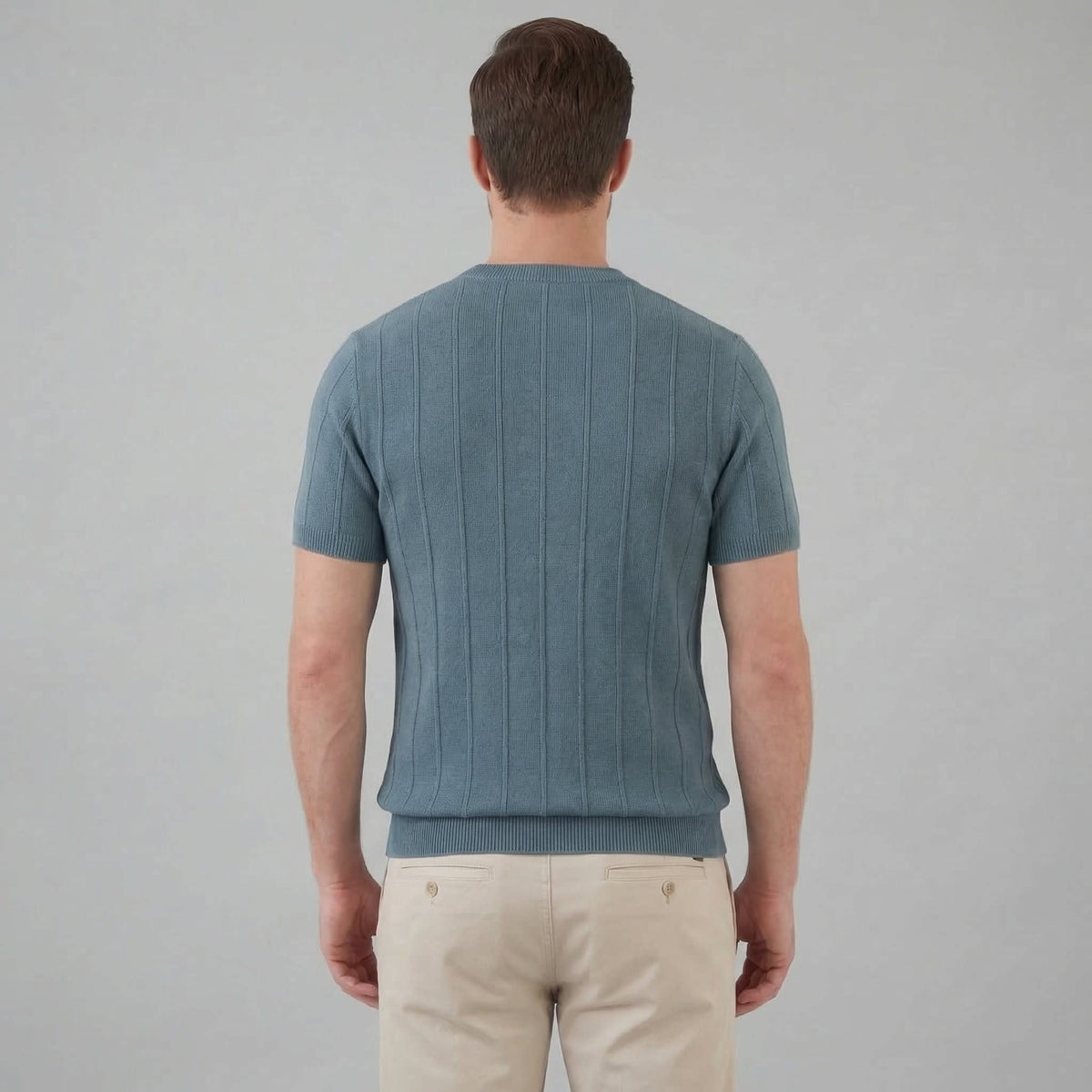 Carter Cotton Blend Rib Knit T-Shirt