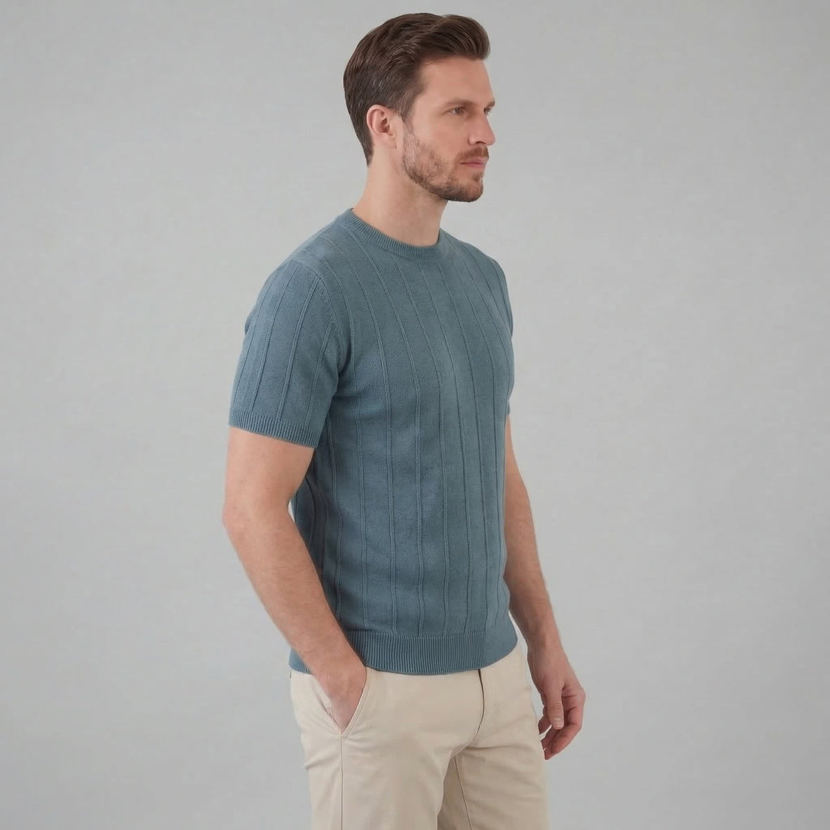 Carter Cotton Blend Rib Knit T-Shirt_12