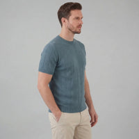 Carter Cotton Blend Rib Knit T-Shirt