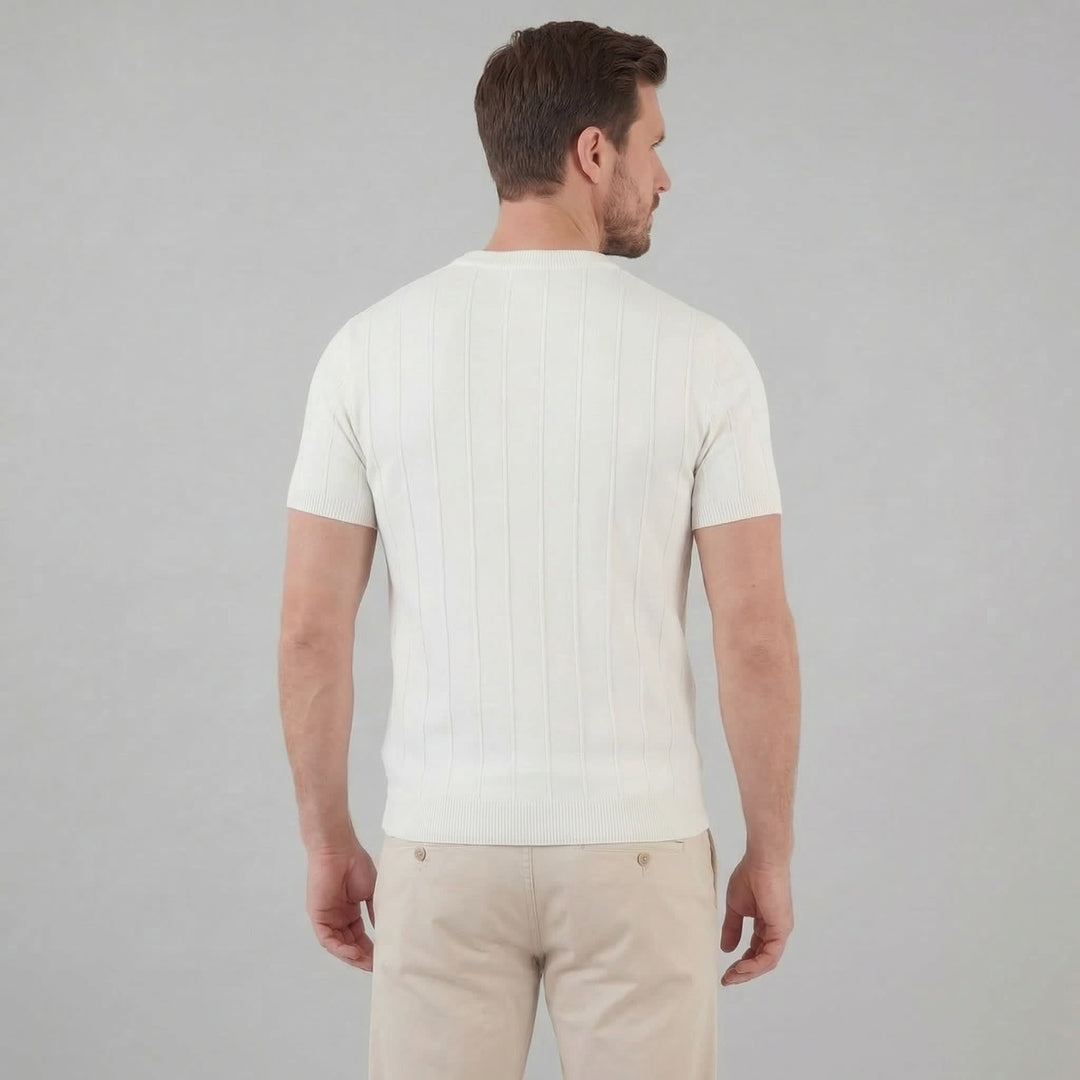 Carter Cotton Blend Rib Knit T-Shirt