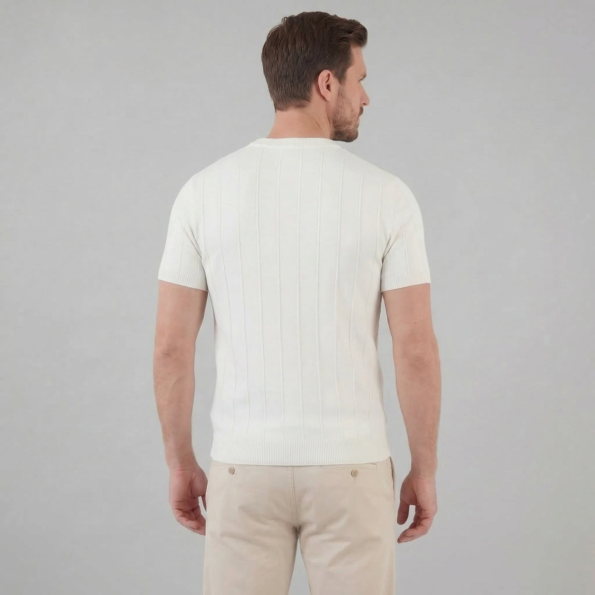 Carter Cotton Blend Rib Knit T-Shirt