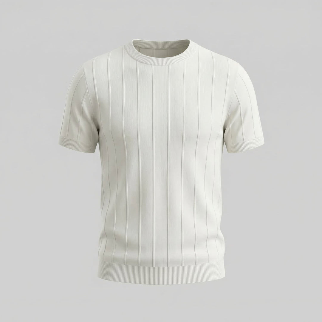Carter Cotton Blend Rib Knit T-Shirt