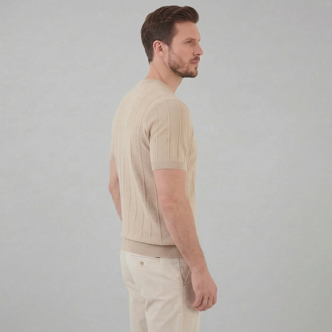 Carter Cotton Blend Rib Knit T-Shirt