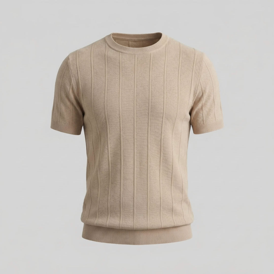 Carter Cotton Blend Rib Knit T-Shirt