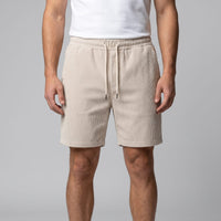 Gardner Ribbed Drawstring Shorts