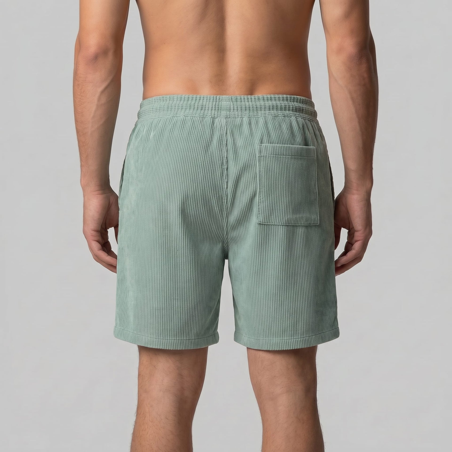 Gardner Ribbed Drawstring Shorts