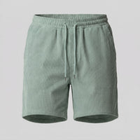 Gardner Ribbed Drawstring Shorts