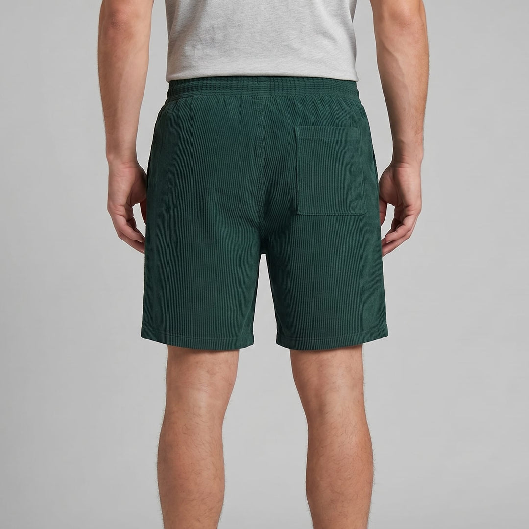 Gardner Ribbed Drawstring Shorts