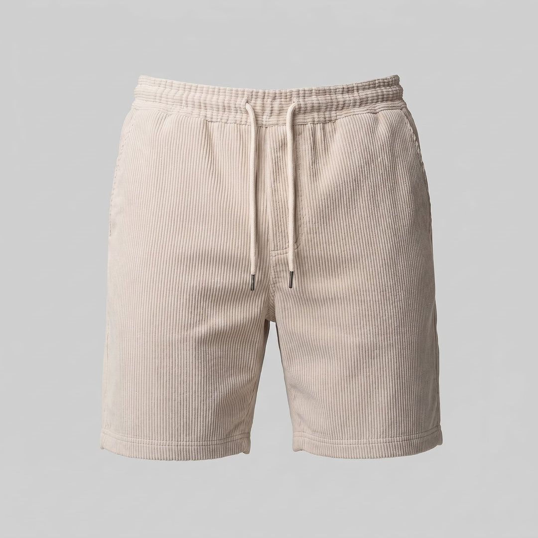 Gardner Ribbed Drawstring Shorts