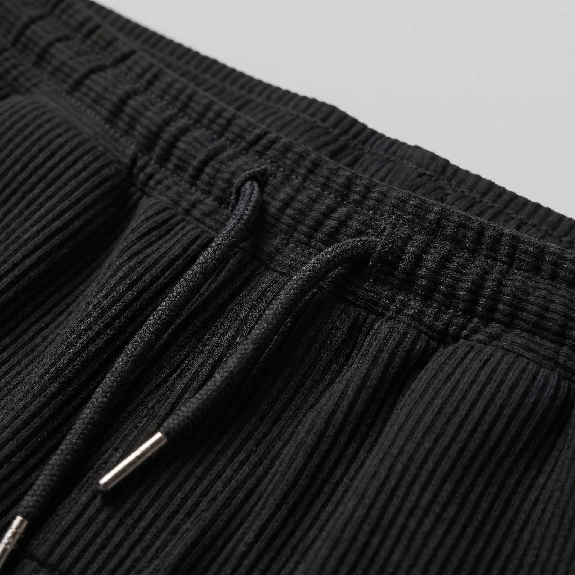 Gardner Ribbed Drawstring Shorts