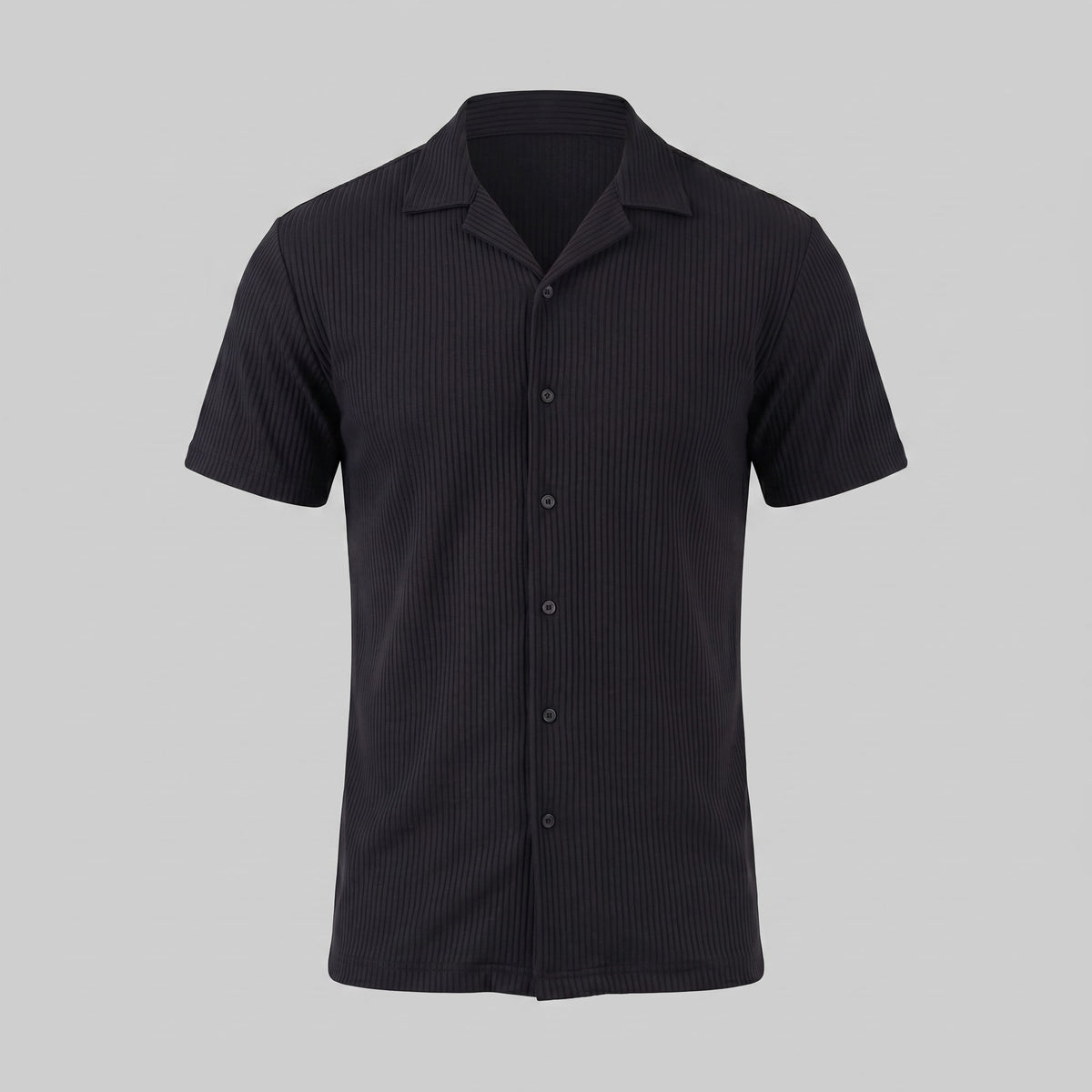 Lennox Ribbed Cuban Collar Shirt_12