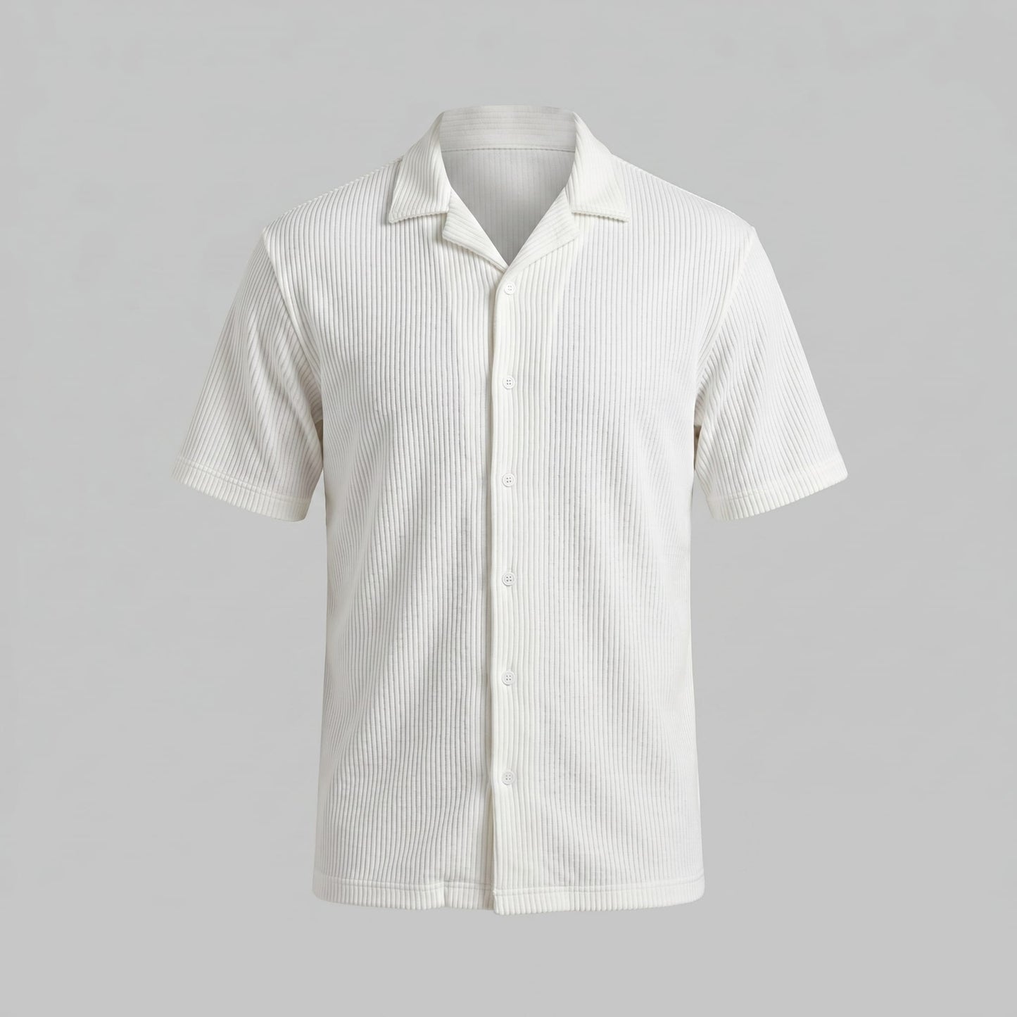 Lennox Ribbed Cuban Collar Shirt_2