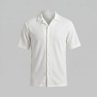 Lennox Ribbed Cuban Collar Shirt