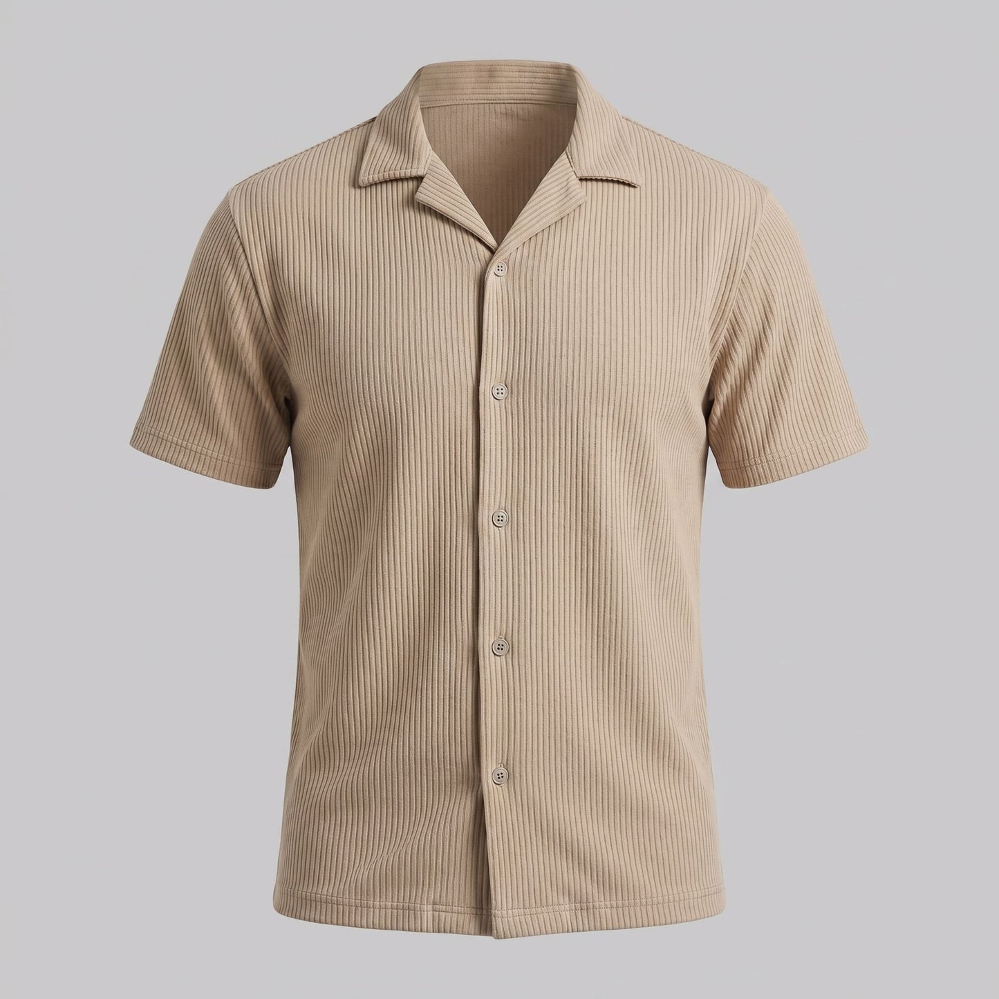 Lennox Ribbed Cuban Collar Shirt_7
