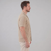 Lennox Ribbed Cuban Collar Shirt