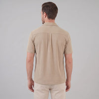Lennox Ribbed Cuban Collar Shirt