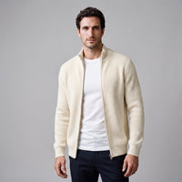 Hartley Ribbed Full Zip Cardigan