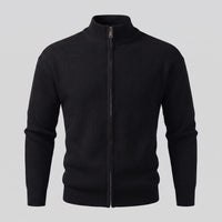 Hartley Ribbed Full Zip Cardigan