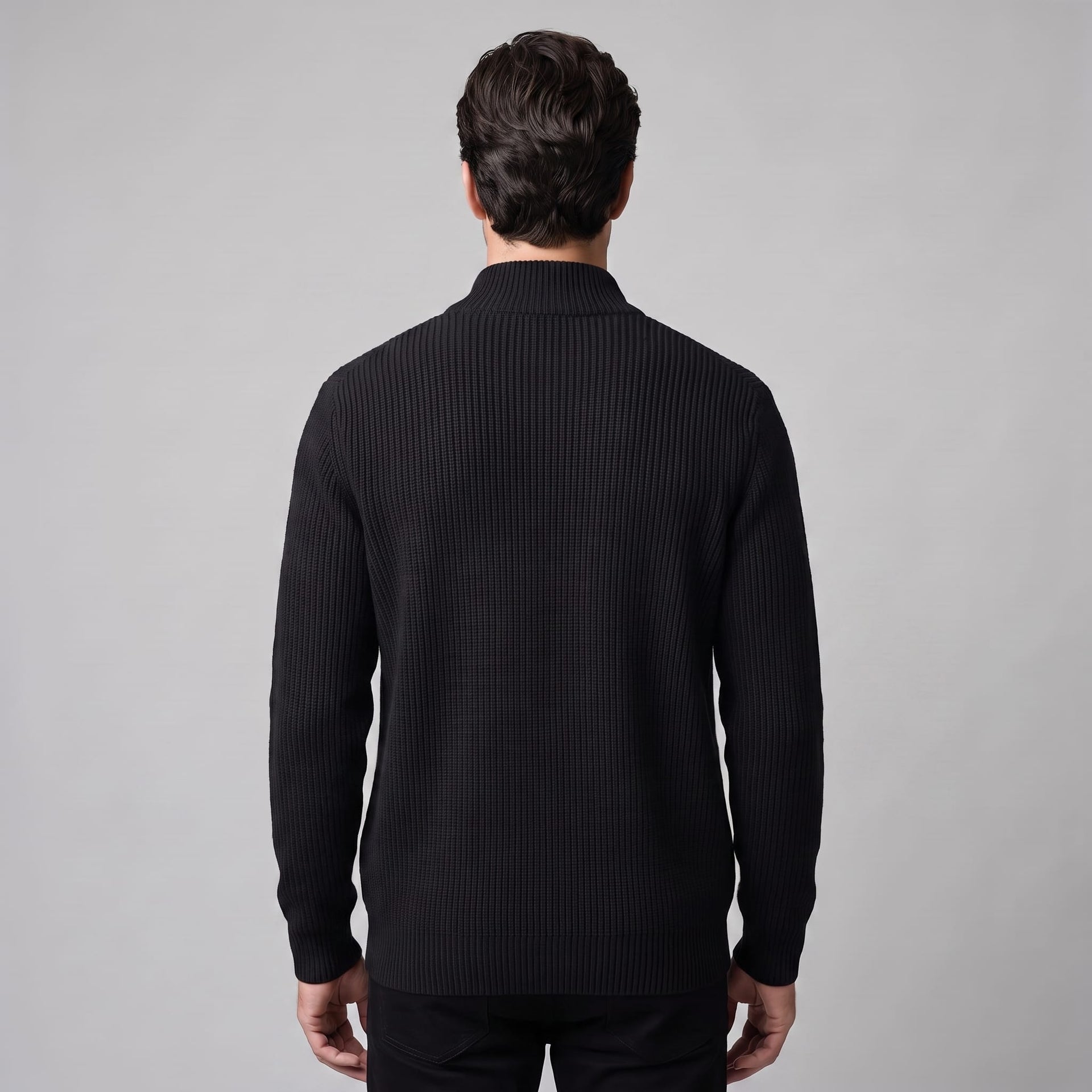 Hartley Ribbed Full Zip Cardigan