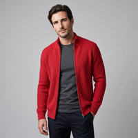 Hartley Ribbed Full Zip Cardigan