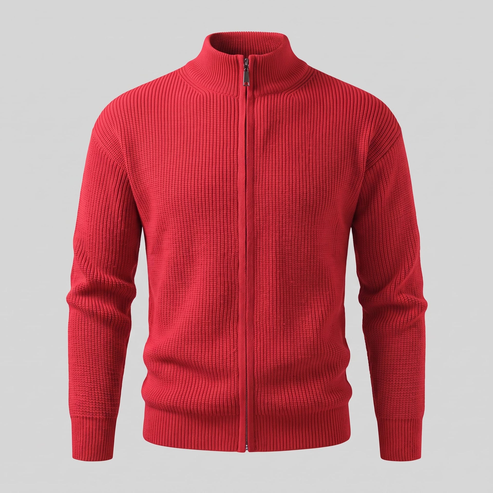 Hartley Ribbed Full Zip Cardigan