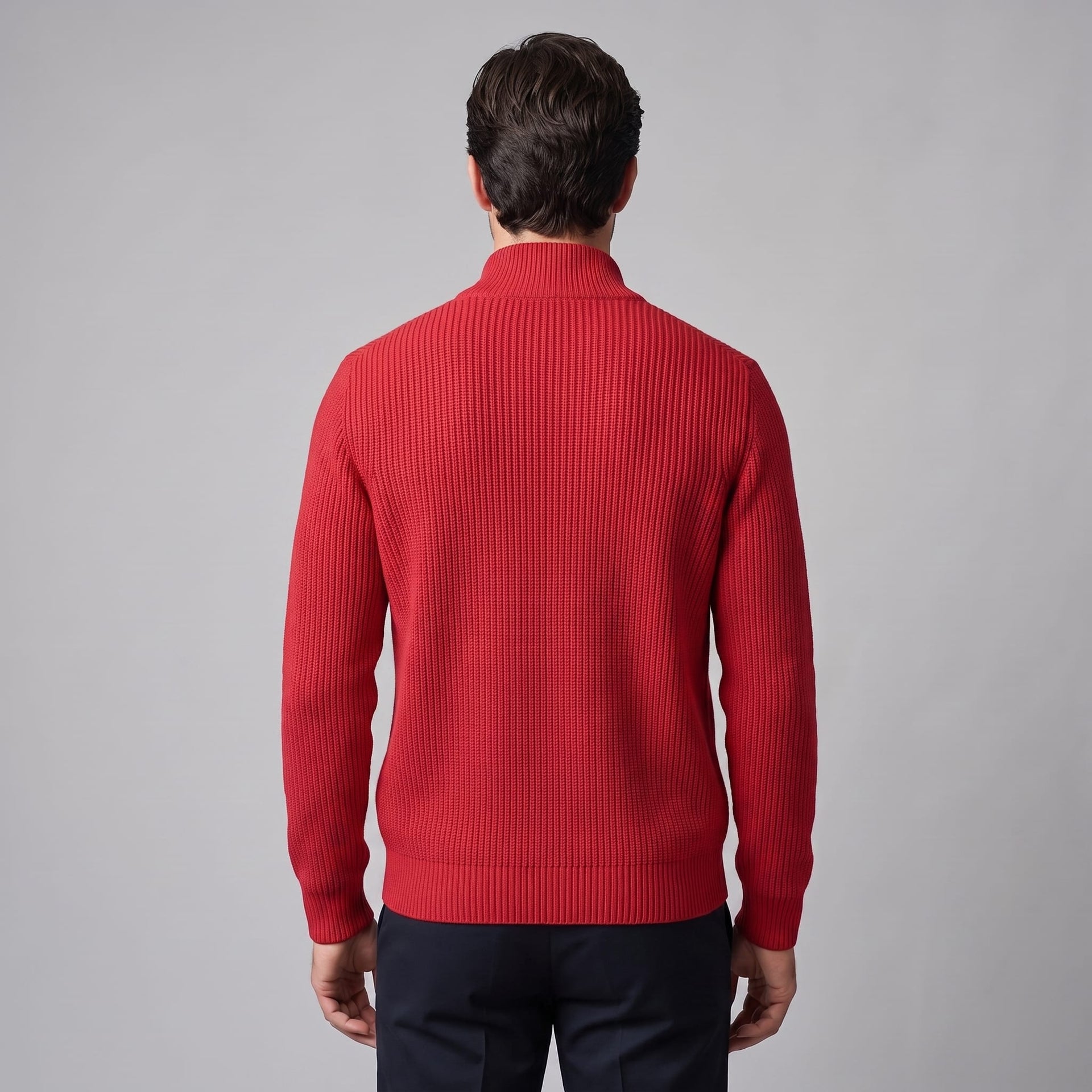 Hartley Ribbed Full Zip Cardigan